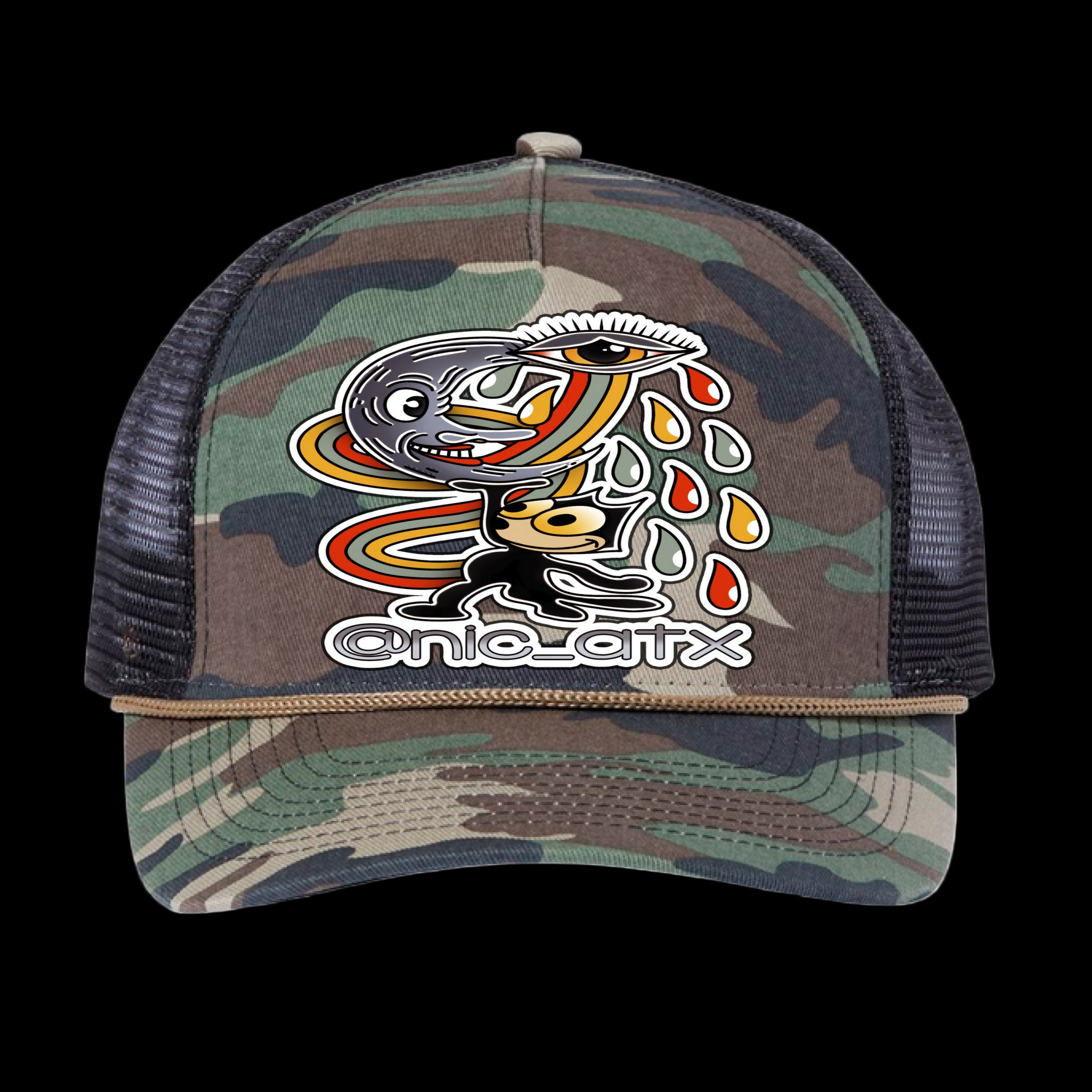 Camo/ Black/ Khaki - FRONT