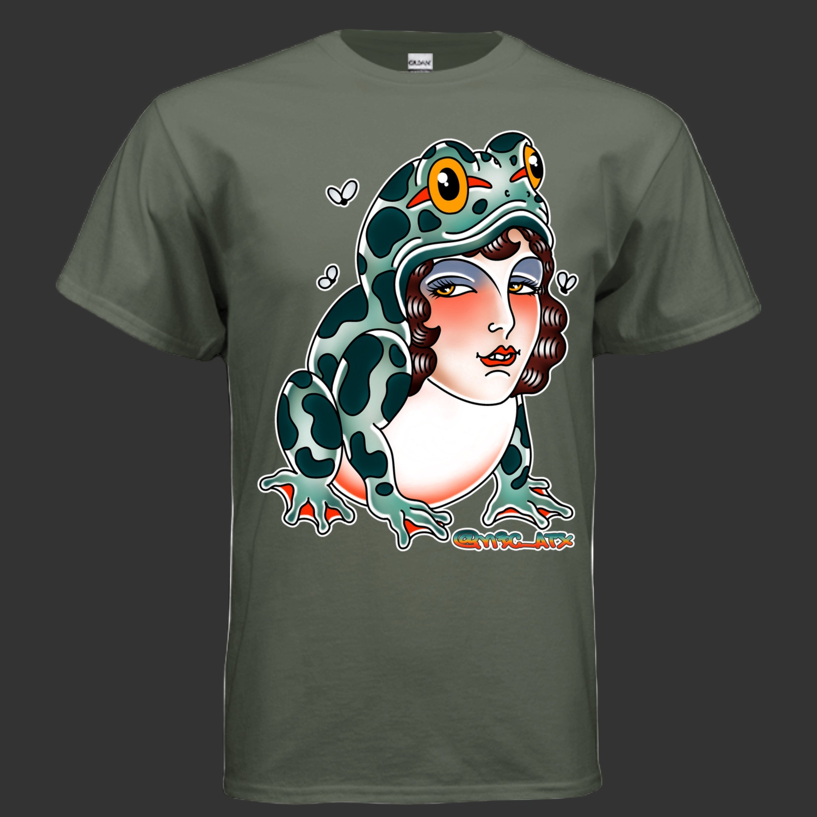 MILITARY GREEN - FRONT