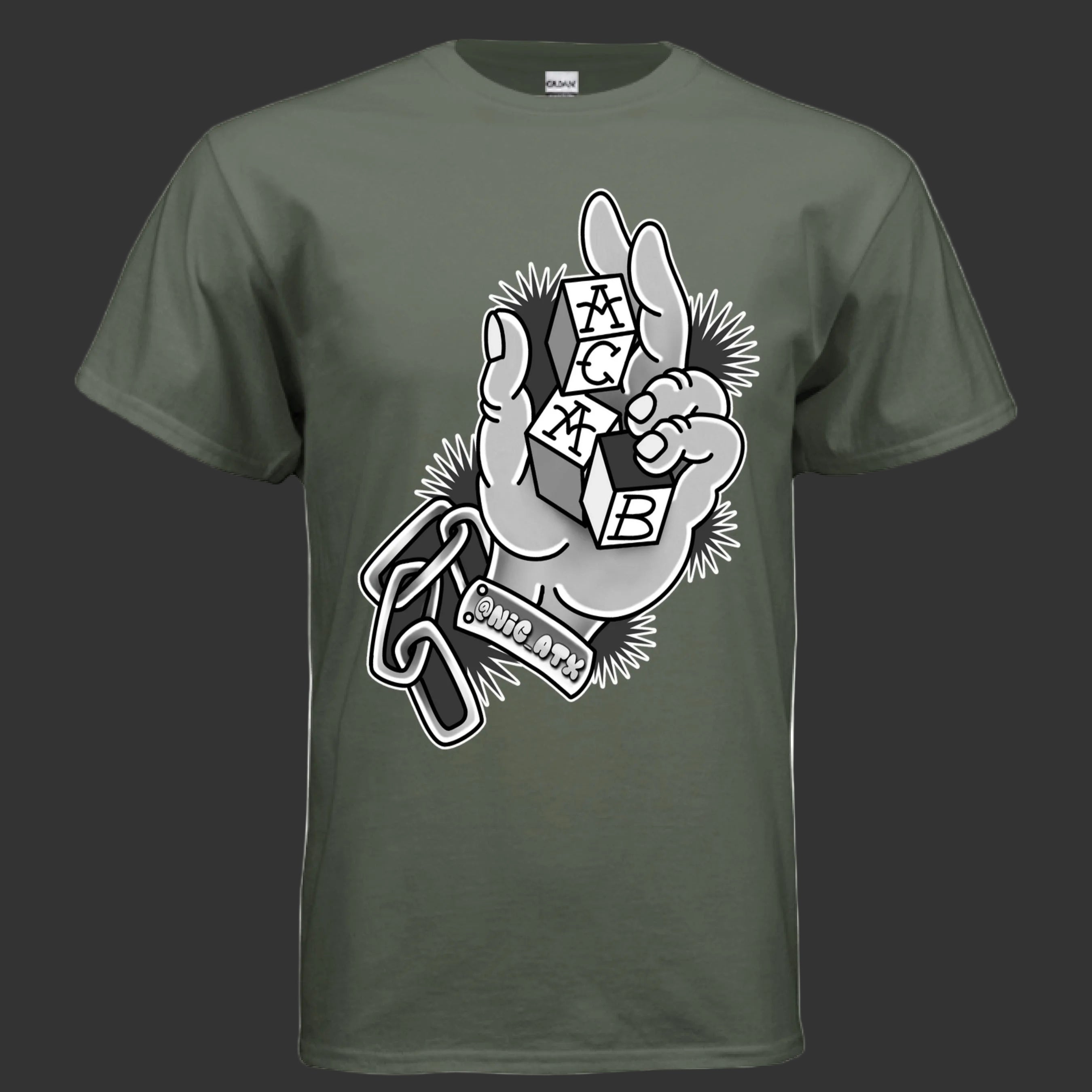 MILITARY GREEN - FRONT